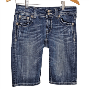 Miss Me Angel Wings Denium Shorts, Women's Size 29